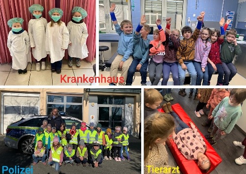 Nistertaler Vorschulkinder auf großer Entdeckungstour durch die Berufswelt